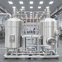 Système d'équipement de brassage de bière en acier inoxydable Hermann 1000L avec pompe PLC pour micro-brasserie, brassage de bière artisanale, garantie de 6 ans
