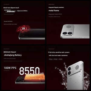 เสี่ยวหมี่ เรดมี่ K90 โปร แม็กซ์ 5G โทรศัพท์มือถือสำหรับเล่นเกม Snapdragon 8 Elite Gen5 แบตเตอรี่ 7560mAh ชาร์จ 100W หน้าจอ 6.9 นิ้ว 120Hz AMOLED สมาร์ทโฟน - Product Image 5