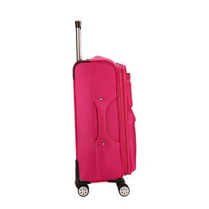 Personalizado suave lado ampliable tela maleta aeropuerto diseño <span class=keywords><strong>de</strong></span> viajes equipaje bolsa <span class=keywords><strong>de</strong></span> tela con ruedas - Product Image 2