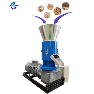 Leabon CE Certificated Biomass Rice Husk Pellet Mill Wood Sawdust Pellets Making Machine Price for Sale