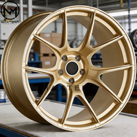 Jantes de voiture de tourisme Maxtera Forged Custom Pro Track Y5 Style pour BMW M3 F80 F81 M4 F82 Porsche Corvette Camaro GT-R en alliage