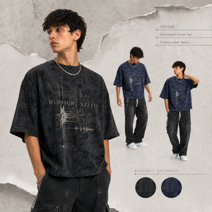 เสื้อยืดวินเทจสไตล์แอซิดวอช ผ้าคอตตอนหนา ทรงโอเวอร์ไซส์ พิมพ์ลายกราฟิก ทรงบ็อกซี่ สตรีทแวร์ เสื้อยืดผู้ชายแบบสั่งทำ - Product Image 2