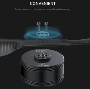 P60 6 S-14SブラシレスマルチコプタードローンモーターRC農業航空機用飛行機アクセサリー - Product Image 6