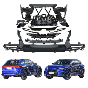 Kit de conversion de pare-chocs avant et arrière en PP, version sport 500H, de l'ancien au nouveau, adapté à la <span class=keywords><strong>Lexus</strong></span> <span class=keywords><strong>RX</strong></span> 350H <span class=keywords><strong>450H</strong></span> - Product Image 1