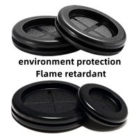 Œillets en caoutchouc double face bouchon de trou joint d'anneau pour la protection de fil de câble de pare-feu