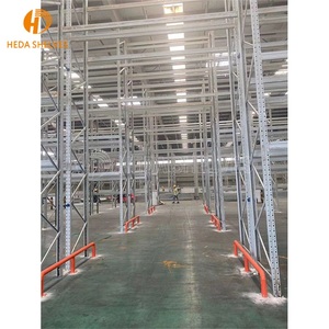 מדפי חובה כבדה קורות מעובה קורות תעשייתי 1 טון <span class=keywords><strong>2</strong></span> טון 3 משטחי בטון, הרכבה והרכבה מחסן מותאם אישית מחסן גבוה - Product Image 2