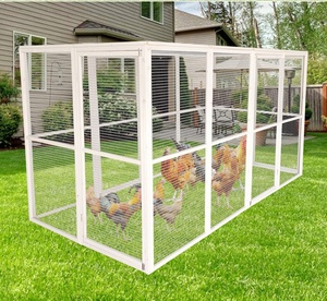 Recinto Exterior de Lujo Personalizable <span class=keywords><strong>para</strong></span> Mascotas con Paneles de Madera Modulares de Alta Calidad, Tamaño XL <span class=keywords><strong>para</strong></span> Gatos, Gallinas y <span class=keywords><strong>Conejos</strong></span> - Product Image 2