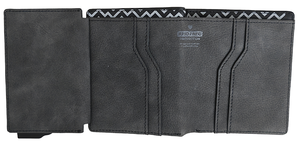 Porte-cartes de crédit antivol avec blocage RFID, fermeture ouverte, doublure en PU, grande capacité, portefeuille court unisexe, sac à main protecteur - Product Image 3