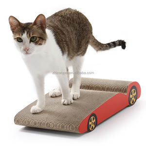 Graffio ondulato per gatti con texture gratta e vinci di alta qualità, graffi per gatti - Product Image 5