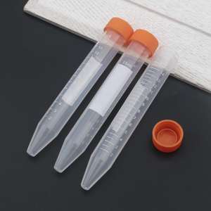 Provette da Centrifuga con Fondo Conico IKEME, Sterili in Plastica PP, Contenitori con Tappo a Vite, 15ml 50ml - Product Image 2