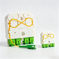 Module Répartiteur PLC 1x4 SC APC USM Universel pour Boîtier de Distribution FTTH Réseau FTTX