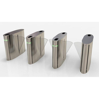Sistema de control de acceso de puerta de barrera oscilante automática de alta calidad Torniquete de buena calidad