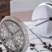Presse à café isotherme double paroi en acier inoxydable, écologique, moderne, avec logo personnalisé, la plus vendue en gros