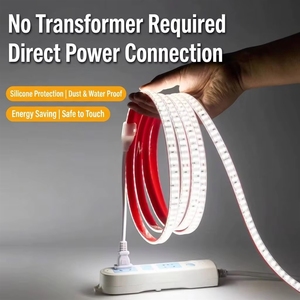 Tira de Luz LED Flexible Autoadhesiva de 220V Sin Controlador - Product Image 2
