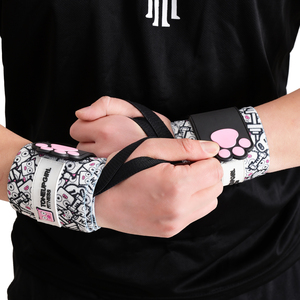 สายรัดข้อมือสำหรับยกน้ำหนัก สายรัดข้อมืออนิเมะที่สวมใส่สบายและยืดหยุ่นได้ - Product Image 2