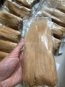 Extensiones de Cabello Natural <span class=keywords><strong>para</strong></span> Manualidades, Cabello de Cabra, <span class=keywords><strong>Mohair</strong></span>, Cola de Yak, Tipo Liso - Product Image 3