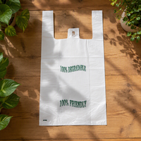 Emballage réutilisable pour la livraison à emporter, sac en plastique pour t-shirt/veste