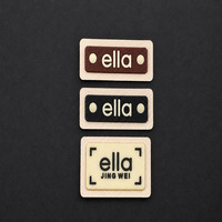 Étiquettes de vêtements en gros personnalisées avec votre logo de marque, patchs en caoutchouc PVC souple 3D écologiques, bords découpés au laser, imprimés en sérigraphie pour