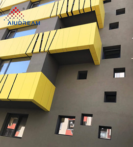 Panneau composite en aluminium avec revêtement ignifuge en PVDF, panneau ACM, revêtement extérieur, matériaux de construction pour la finition des maisons - Product Image 2
