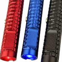 Lampe torche LED professionnelle tactique UV X10 X8 X26, série rechargeable, haute luminosité, lumière claire, lampe torche de sécurité portable pour patrouille