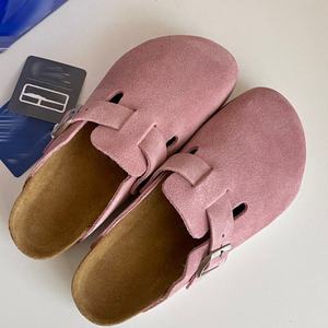 Zuecos de Cuero Genuino Bken Cerrados y Planos, Suaves, Transpirables, Resistentes al Calor, con Soporte de Arco, para Otoño e Invierno, Venta al por Mayor - Product Image 2