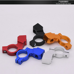Aluminum Alloy Rearview <b>Mirror</b> Mount 10mm 8mm Clamp For Motorcycle Street Off-road Upgrade <b>Bracket</b> - Product Image 3