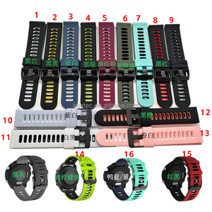 Bracelet de sport en silicone Garmin Forerunner 20mm pour <span class=keywords><strong>Samsung</strong></span> <span class=keywords><strong>Gear</strong></span> <span class=keywords><strong>S2</strong></span> <span class=keywords><strong>Classic</strong></span> huawei - Product Image 2