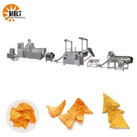 Machine de fabrication de chips de maïs tortilla frites de haute qualité, extrudeuse entièrement automatique de chips de maïs tortilla