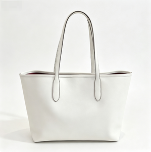 Bolso de mano de cuero PU para mujer, ligero, impermeable, cuadrado, con cremallera, para uso diario, de moda, bolso de mano de cuero genuino abierto - Product Image 3