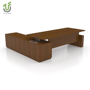 Escritorio <span class=keywords><strong>Ejecutivo</strong></span> Eléctrico de Lujo en Forma de L, con Doble Motor, Altura Ajustable, para Trabajar Sentado o De Pie, con Gabinete de Almacenamiento - Product Image 3