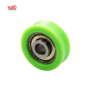 Rueda de Puerta Corredera de Plástico y Nailon YCZCO, Venta Caliente en el Mercado Sudamericano, Rodamiento 628zz No Estándar, Verde Claro, Bajo Peso - Product Image 6