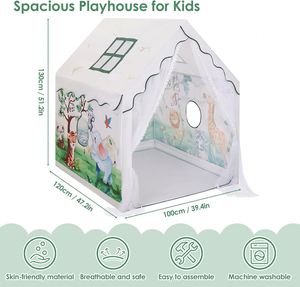 Tente de jeu pour enfants de 47 pouces, spacieuse et confortable, fabriquée en Indonésie, pour garçons et filles - Product Image 4