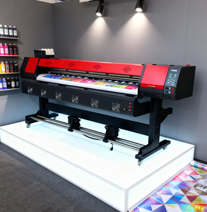 Factory Direct 1,9 m automatischer Tinten strahl drucker  plotter maschine für Polyester gewebe 1 Jahr Garantie Lösungsmittel - Product Image 6
