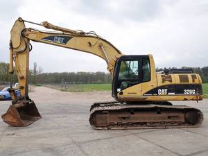 Fabriqué au Japon Pelle pelleteuse hydraulique d'occasion Caterpillar Cat 320cl Cat320cl de 20 tonnes - Product Image 6
