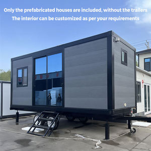 Casa Prefabricada Móvil sobre Ruedas, Moderna Casa Contenedor Modular con Interior Personalizable, Estructura de Acero para Vivienda/Oficina - Product Image 2