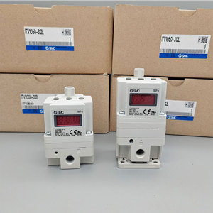 วาล์วควบคุมแก๊สแบบสัดส่วนไฟฟ้า SMC รุ่น ITV1050-312L ขนาด 1/4 นิ้ว สำหรับเครื่องตัดหนัง เครื่องเจาะหนัง และเครื่องกดฮาร์ดแวร์ - Product Image 1