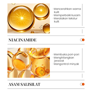 KORMESIC Certifié Bpom, Vente en Gros, Nettoyant Visage Anti-Acné et Séborégulateur 100ml, Nettoyant Facial Blanchissant et Anti-Acné - Product Image 3