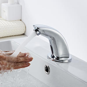 Grifo Inteligente con Sensor para Lavabo, Monomando, Sin Contacto, Válvula de Cerámica, Moderno, Montaje en Cubierta, Control de Flujo de Agua por Infrarrojos - Product Image 2