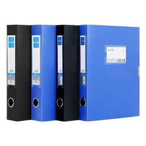 Huajie A4 nhựa lưu trữ tài liệu hộp dày và bền PP lưu trữ thư mục cho văn phòng và trường học sử dụng - Product Image 1