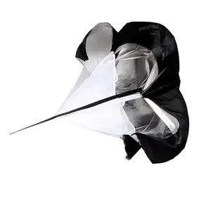 Übung Outdoor-Ausrüstung Sport Fußball Fußball Bohrer Drag Umbrella Chute Widerstand Geschwindigkeit strain ing Drag Running Parachute