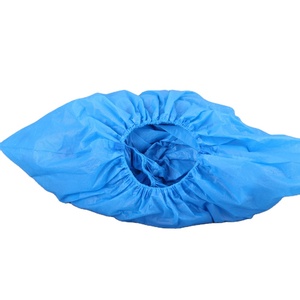 Couvre-chaussures jetables en plastique bleu anti-poussière couvre-pieds couvre-chaussures de protection antidérapants couvre-chaussures imperméables cpe - Product Image 1