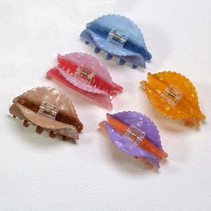 Nuevo empalme de moda Simple y versátil Clip de tiburón de alta textura Accesorio de garra de pelo de ácido acético para niñas dulces - Product Image 1