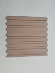 Panneaux muraux 3D texturés en MDF, panneaux muraux cannelés, composants en bois pour la décoration intérieure - Product Image 4