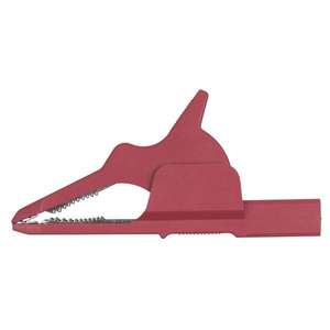 KS TOOLS-Pince crocodile 150.1678 4,0mm, rouge-EAN 4042146232880 OUTILS POUR PIÈCES ÉLECTRIQUES ET ÉLECTRONIQUES - Product Image 1