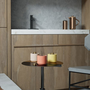 All'ingrosso personalizzato 100ml di lusso per la casa vuota profumo per camera Aroma di vetro in calcestruzzo Reed <span class=keywords><strong>diffusore</strong></span> bottiglia <span class=keywords><strong>con</strong></span> tappo bastoni - Product Image 5