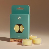 Boîte cadeau de luxe pour mini bougie 10 pièces, emballage de bougie d'aromathérapie personnalisé avec insertion 30g 50g ensemble de bougies en cire de soja boîtes cadeaux en papier