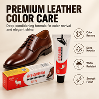 Crème à cirer les chaussures Jin Yang, formule naturelle pure, 30g, douce, sûre, facile à nettoyer, unisexe, pour application manuelle à la maison