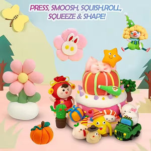 Vente en gros d'argile à modeler super légère à séchage à l'air, 45 couleurs, 100 g, non toxique, jouets éducatifs pour enfants, argile spatiale, lot en vrac - Product Image 5