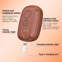 Appareil de beauté sans fil en silicone pour le visage, rechargeable magnétique, contour incurvé doux, idéal pour les soins quotidiens à domicile pour femmes
