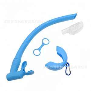Purge Snorkel <b>Silicone</b> Durable Unisex Swimming Breathing <b>Tube</b> For Adults - Product Image 1